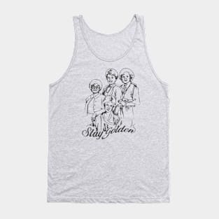 Stay Golden Retro Tank Top